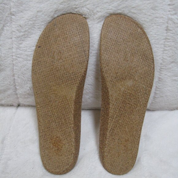 Birkenstock Footprints TRIESTE Beige/Moonstruck Leather Slip on 40 N US W 9 M 7 - Picture 5 of 14